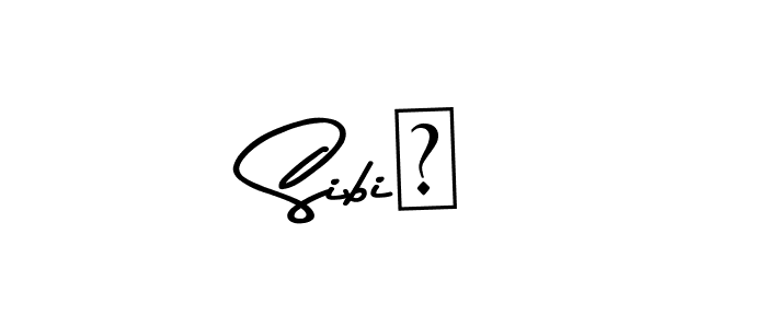 The best way (Asem Kandis PERSONAL USE) to make a short signature is to pick only two or three words in your name. The name Sibi♡ include a total of six letters. For converting this name. Sibi♡ signature style 9 images and pictures png