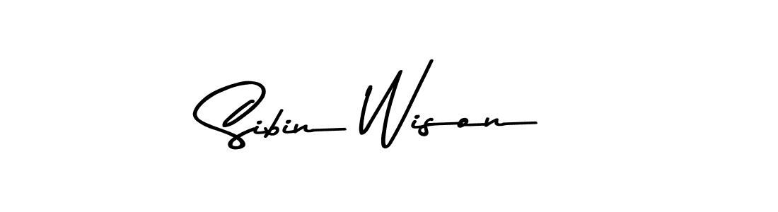 You can use this online signature creator to create a handwritten signature for the name Sibin Wison. This is the best online autograph maker. Sibin Wison signature style 9 images and pictures png