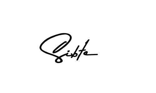 Use a signature maker to create a handwritten signature online. With this signature software, you can design (Asem Kandis PERSONAL USE) your own signature for name Sibte. Sibte signature style 9 images and pictures png