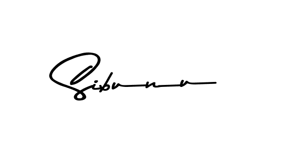Design your own signature with our free online signature maker. With this signature software, you can create a handwritten (Asem Kandis PERSONAL USE) signature for name Sibunu. Sibunu signature style 9 images and pictures png