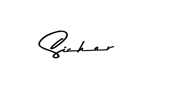 You can use this online signature creator to create a handwritten signature for the name Sicher. This is the best online autograph maker. Sicher signature style 9 images and pictures png