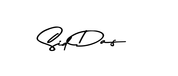 Use a signature maker to create a handwritten signature online. With this signature software, you can design (Asem Kandis PERSONAL USE) your own signature for name Sid Das. Sid Das signature style 9 images and pictures png