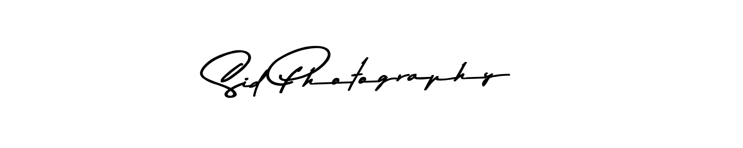 How to make Sid Photography signature? Asem Kandis PERSONAL USE is a professional autograph style. Create handwritten signature for Sid Photography name. Sid Photography signature style 9 images and pictures png