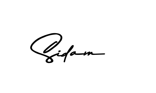 Similarly Asem Kandis PERSONAL USE is the best handwritten signature design. Signature creator online .You can use it as an online autograph creator for name Sidam. Sidam signature style 9 images and pictures png