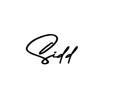 Sidd stylish signature style. Best Handwritten Sign (Asem Kandis PERSONAL USE) for my name. Handwritten Signature Collection Ideas for my name Sidd. Sidd signature style 9 images and pictures png