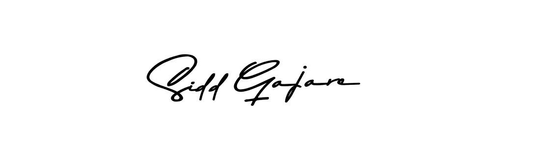 Sidd Gajare stylish signature style. Best Handwritten Sign (Asem Kandis PERSONAL USE) for my name. Handwritten Signature Collection Ideas for my name Sidd Gajare. Sidd Gajare signature style 9 images and pictures png