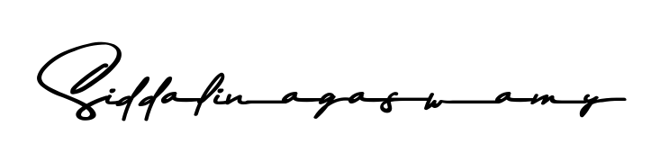 Design your own signature with our free online signature maker. With this signature software, you can create a handwritten (Asem Kandis PERSONAL USE) signature for name Siddalinagaswamy. Siddalinagaswamy signature style 9 images and pictures png