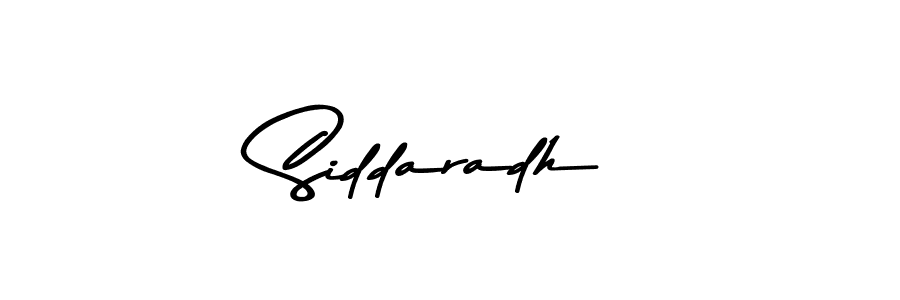 How to make Siddaradh signature? Asem Kandis PERSONAL USE is a professional autograph style. Create handwritten signature for Siddaradh name. Siddaradh signature style 9 images and pictures png