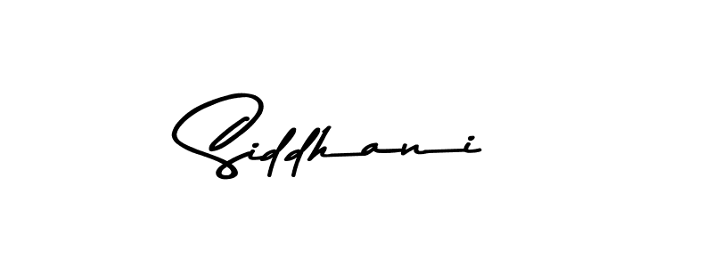 Siddhani stylish signature style. Best Handwritten Sign (Asem Kandis PERSONAL USE) for my name. Handwritten Signature Collection Ideas for my name Siddhani. Siddhani signature style 9 images and pictures png