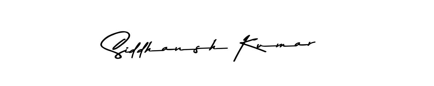 How to make Siddhansh Kumar signature? Asem Kandis PERSONAL USE is a professional autograph style. Create handwritten signature for Siddhansh Kumar name. Siddhansh Kumar signature style 9 images and pictures png