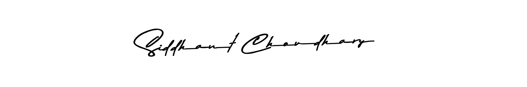 Create a beautiful signature design for name Siddhant Choudhary. With this signature (Asem Kandis PERSONAL USE) fonts, you can make a handwritten signature for free. Siddhant Choudhary signature style 9 images and pictures png