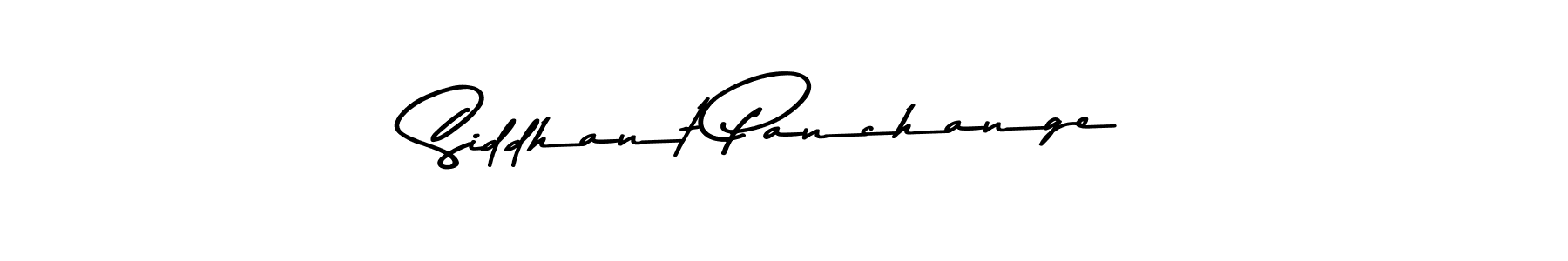 Use a signature maker to create a handwritten signature online. With this signature software, you can design (Asem Kandis PERSONAL USE) your own signature for name Siddhant Panchange. Siddhant Panchange signature style 9 images and pictures png