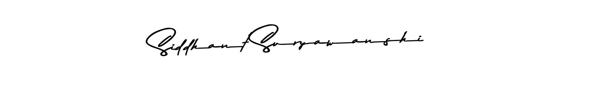 Design your own signature with our free online signature maker. With this signature software, you can create a handwritten (Asem Kandis PERSONAL USE) signature for name Siddhant Suryawanshi. Siddhant Suryawanshi signature style 9 images and pictures png