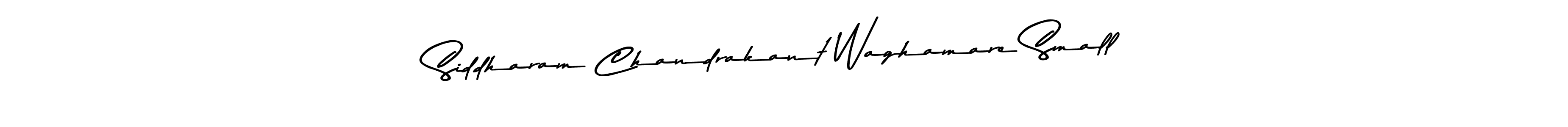 Design your own signature with our free online signature maker. With this signature software, you can create a handwritten (Asem Kandis PERSONAL USE) signature for name Siddharam Chandrakant Waghamare Small. Siddharam Chandrakant Waghamare Small signature style 9 images and pictures png