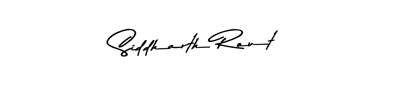 Siddharth Rout stylish signature style. Best Handwritten Sign (Asem Kandis PERSONAL USE) for my name. Handwritten Signature Collection Ideas for my name Siddharth Rout. Siddharth Rout signature style 9 images and pictures png