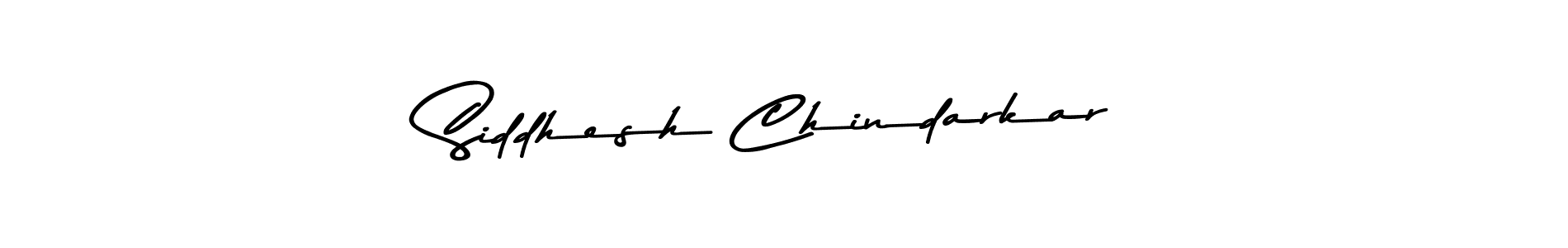 Use a signature maker to create a handwritten signature online. With this signature software, you can design (Asem Kandis PERSONAL USE) your own signature for name Siddhesh Chindarkar. Siddhesh Chindarkar signature style 9 images and pictures png