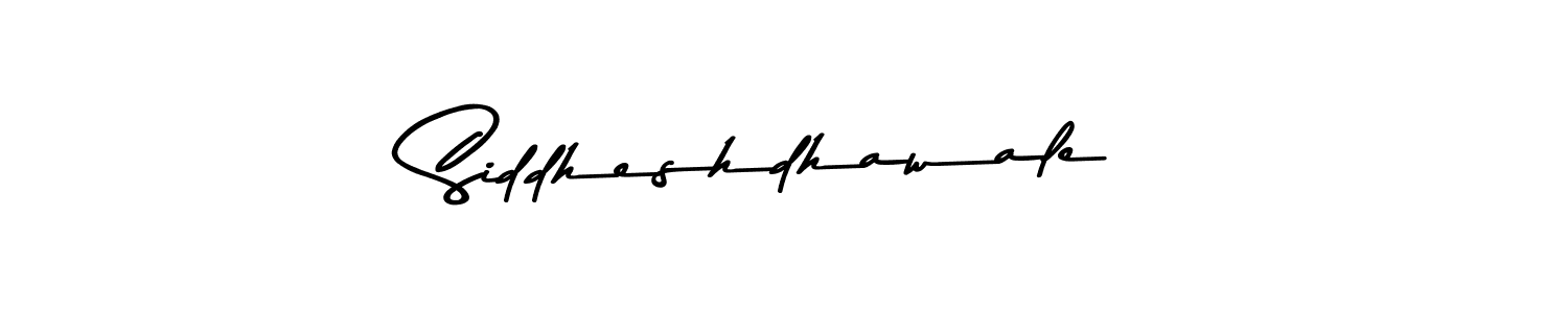 Make a beautiful signature design for name Siddheshdhawale. Use this online signature maker to create a handwritten signature for free. Siddheshdhawale signature style 9 images and pictures png