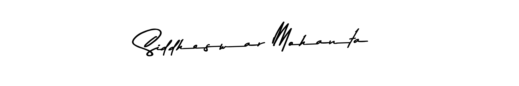 Design your own signature with our free online signature maker. With this signature software, you can create a handwritten (Asem Kandis PERSONAL USE) signature for name Siddheswar Mohanta. Siddheswar Mohanta signature style 9 images and pictures png