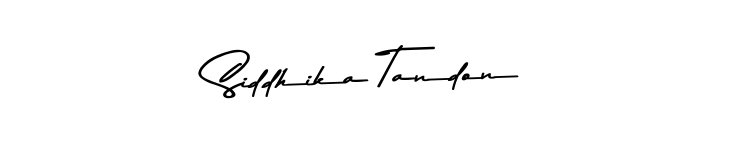 Use a signature maker to create a handwritten signature online. With this signature software, you can design (Asem Kandis PERSONAL USE) your own signature for name Siddhika Tandon. Siddhika Tandon signature style 9 images and pictures png