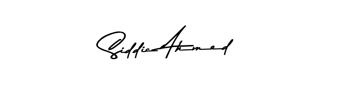 How to make Siddic Ahmed signature? Asem Kandis PERSONAL USE is a professional autograph style. Create handwritten signature for Siddic Ahmed name. Siddic Ahmed signature style 9 images and pictures png