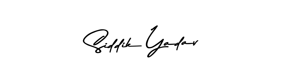 The best way (Asem Kandis PERSONAL USE) to make a short signature is to pick only two or three words in your name. The name Siddik Yadav include a total of six letters. For converting this name. Siddik Yadav signature style 9 images and pictures png