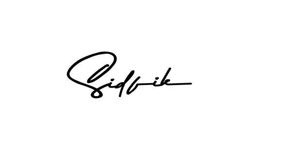 Make a beautiful signature design for name Sidfik. Use this online signature maker to create a handwritten signature for free. Sidfik signature style 9 images and pictures png