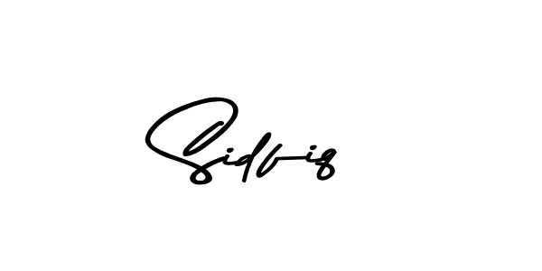 Use a signature maker to create a handwritten signature online. With this signature software, you can design (Asem Kandis PERSONAL USE) your own signature for name Sidfiq. Sidfiq signature style 9 images and pictures png