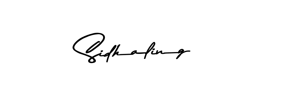 Make a beautiful signature design for name Sidhaling. Use this online signature maker to create a handwritten signature for free. Sidhaling signature style 9 images and pictures png