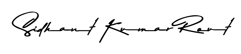 Try this chic Sidhant Kumar Rout handwritten sign style. Using Asem Kandis PERSONAL USE font elements, it gives your name a sleek, memorable identity. Sidhant Kumar Rout signature style 9 images and pictures png
