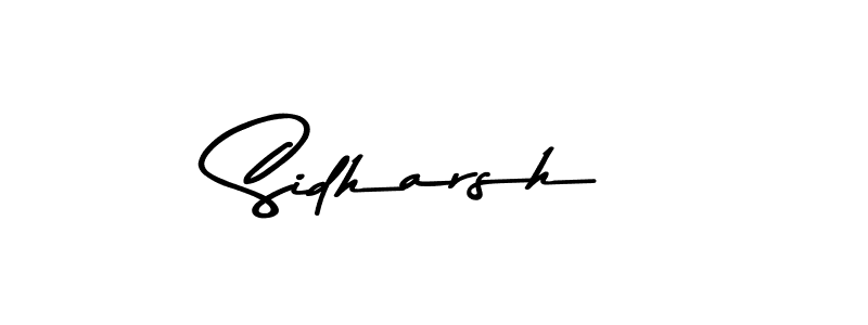 Sidharsh stylish signature style. Best Handwritten Sign (Asem Kandis PERSONAL USE) for my name. Handwritten Signature Collection Ideas for my name Sidharsh. Sidharsh signature style 9 images and pictures png