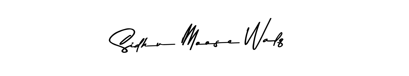 Create a beautiful signature design for name Sidhu Moose Walq. With this signature (Asem Kandis PERSONAL USE) fonts, you can make a handwritten signature for free. Sidhu Moose Walq signature style 9 images and pictures png