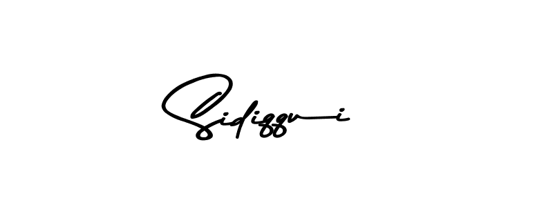 How to make Sidiqqui name signature. Use Asem Kandis PERSONAL USE style for creating short signs online. This is the latest handwritten sign. Sidiqqui signature style 9 images and pictures png