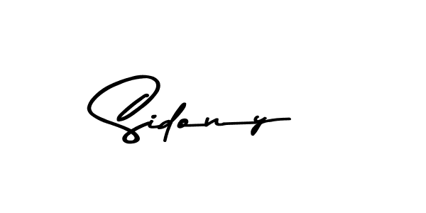 Sidony stylish signature style. Best Handwritten Sign (Asem Kandis PERSONAL USE) for my name. Handwritten Signature Collection Ideas for my name Sidony. Sidony signature style 9 images and pictures png