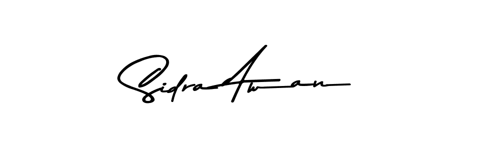 Also we have Sidra Awan name is the best signature style. Create professional handwritten signature collection using Asem Kandis PERSONAL USE autograph style. Sidra Awan signature style 9 images and pictures png