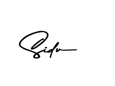 How to make Sidu signature? Asem Kandis PERSONAL USE is a professional autograph style. Create handwritten signature for Sidu name. Sidu signature style 9 images and pictures png