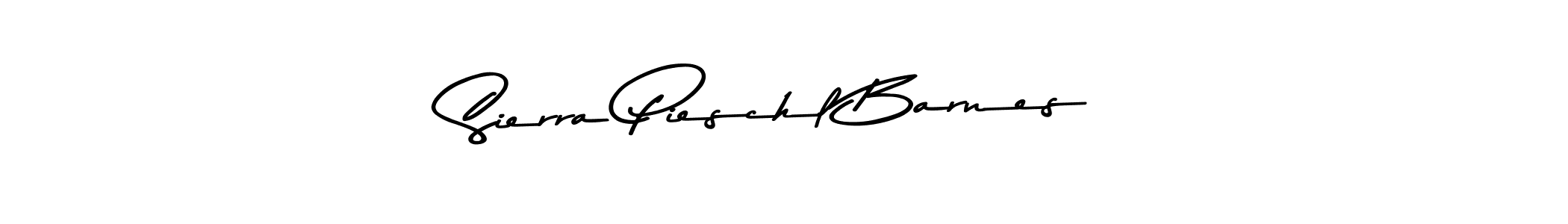 Make a beautiful signature design for name Sierra Pieschl Barnes. Use this online signature maker to create a handwritten signature for free. Sierra Pieschl Barnes signature style 9 images and pictures png