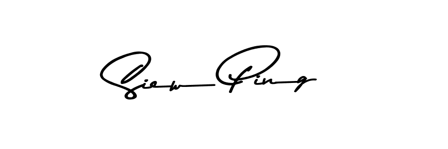 Similarly Asem Kandis PERSONAL USE is the best handwritten signature design. Signature creator online .You can use it as an online autograph creator for name Siew Ping. Siew Ping signature style 9 images and pictures png