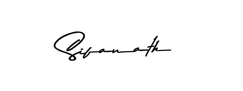 Use a signature maker to create a handwritten signature online. With this signature software, you can design (Asem Kandis PERSONAL USE) your own signature for name Sifanath. Sifanath signature style 9 images and pictures png