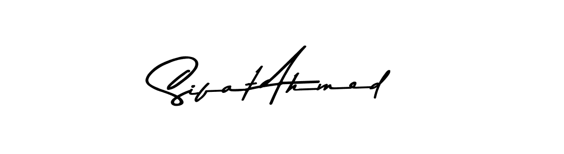 if you are searching for the best signature style for your name Sifat Ahmed. so please give up your signature search. here we have designed multiple signature styles  using Asem Kandis PERSONAL USE. Sifat Ahmed signature style 9 images and pictures png