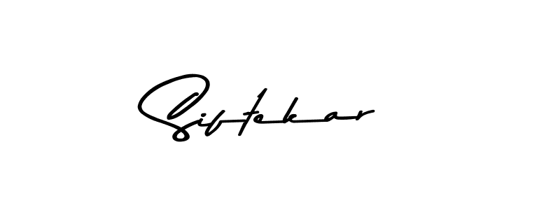 This is the best signature style for the Siftekar name. Also you like these signature font (Asem Kandis PERSONAL USE). Mix name signature. Siftekar signature style 9 images and pictures png