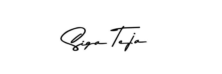 Make a beautiful signature design for name Siga Teja. Use this online signature maker to create a handwritten signature for free. Siga Teja signature style 9 images and pictures png