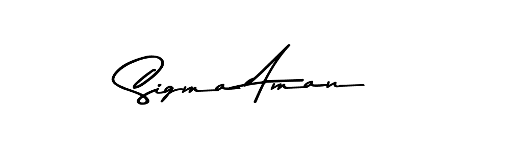 Here are the top 10 professional signature styles for the name Sigma Aman. These are the best autograph styles you can use for your name. Sigma Aman signature style 9 images and pictures png