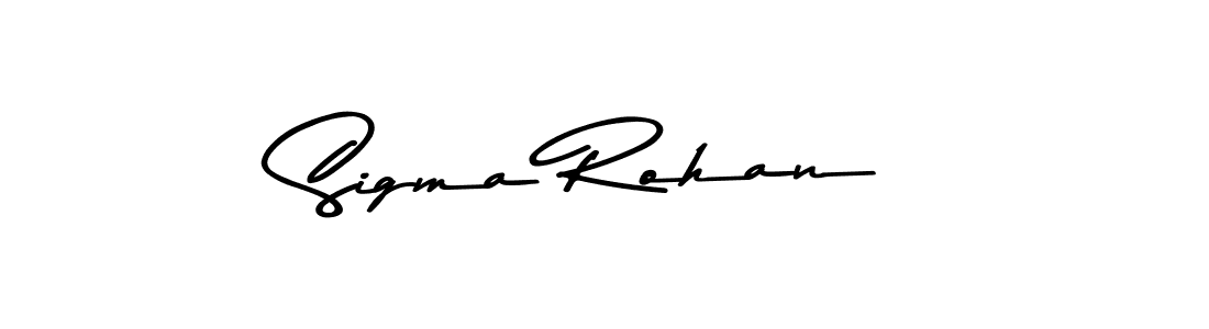 Also we have Sigma Rohan name is the best signature style. Create professional handwritten signature collection using Asem Kandis PERSONAL USE autograph style. Sigma Rohan signature style 9 images and pictures png