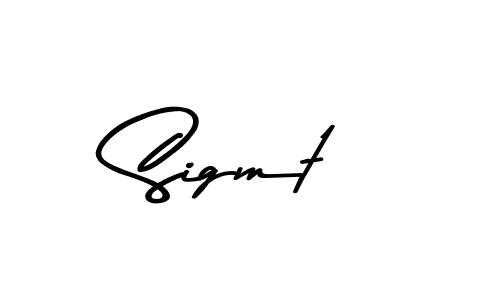 The best way (Asem Kandis PERSONAL USE) to make a short signature is to pick only two or three words in your name. The name Sigmt include a total of six letters. For converting this name. Sigmt signature style 9 images and pictures png