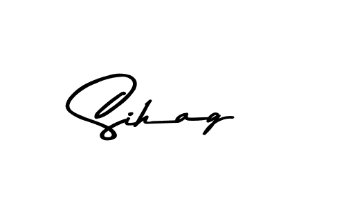 You should practise on your own different ways (Asem Kandis PERSONAL USE) to write your name (Sihag) in signature. don't let someone else do it for you. Sihag signature style 9 images and pictures png