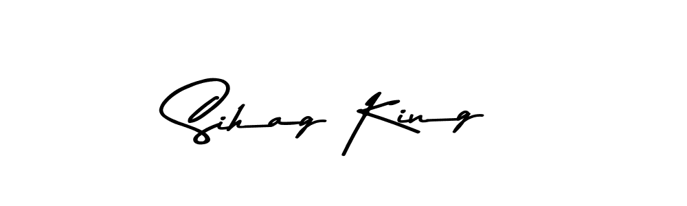 Check out images of Autograph of Sihag King name. Actor Sihag King Signature Style. Asem Kandis PERSONAL USE is a professional sign style online. Sihag King signature style 9 images and pictures png