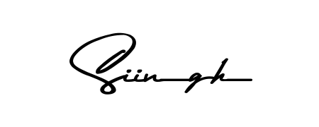 How to make Siingh name signature. Use Asem Kandis PERSONAL USE style for creating short signs online. This is the latest handwritten sign. Siingh signature style 9 images and pictures png