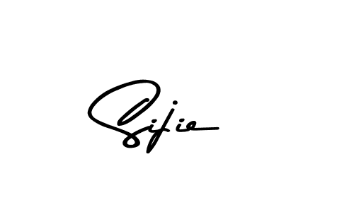 Use a signature maker to create a handwritten signature online. With this signature software, you can design (Asem Kandis PERSONAL USE) your own signature for name Sijie. Sijie signature style 9 images and pictures png