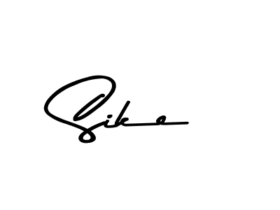How to make Sike name signature. Use Asem Kandis PERSONAL USE style for creating short signs online. This is the latest handwritten sign. Sike signature style 9 images and pictures png