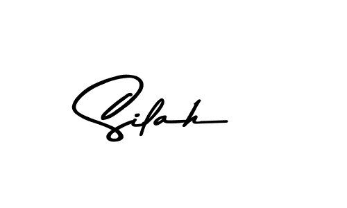 How to make Silah signature? Asem Kandis PERSONAL USE is a professional autograph style. Create handwritten signature for Silah name. Silah signature style 9 images and pictures png